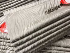 Made to measure roman blind in prestigious textiles Tiger Ivory fabric / Safari