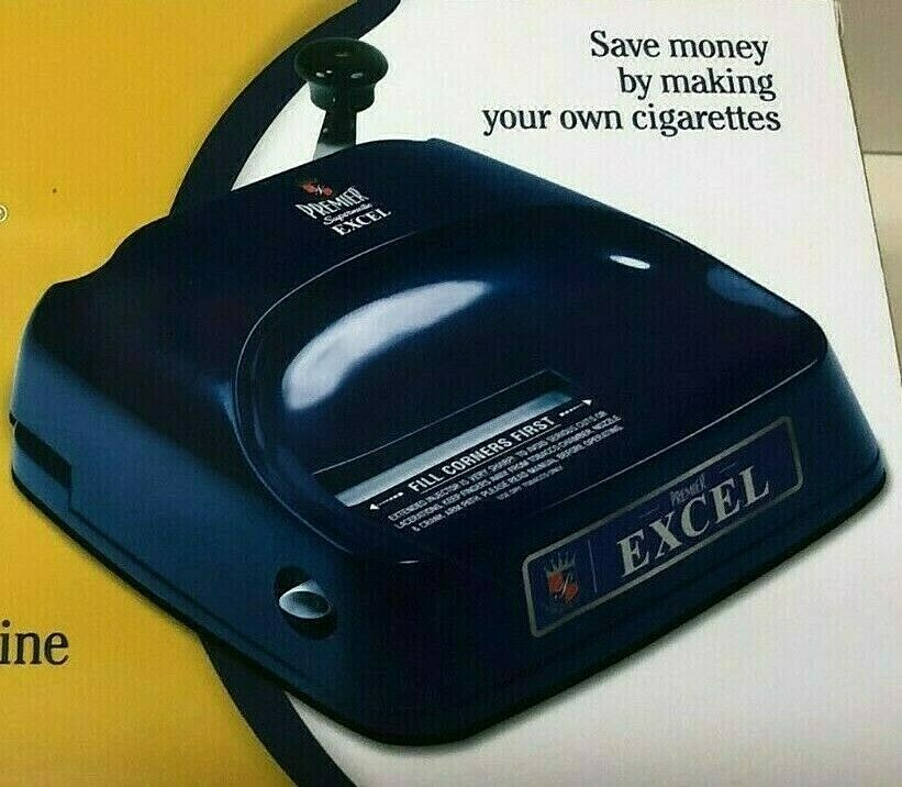 PREMIER Supermatic EXCEL Cigarette Maker Rolling Making Tobacco Injector  Machine