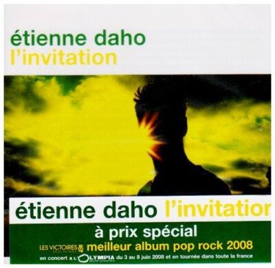 ÉTIENNE DAHO L'INVITATION NEW CD