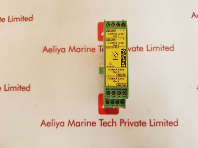 Phoenix Contact RAD-OUT-4A-I Extension Module 24V 12-30VDC 100MA 4-20 MA
