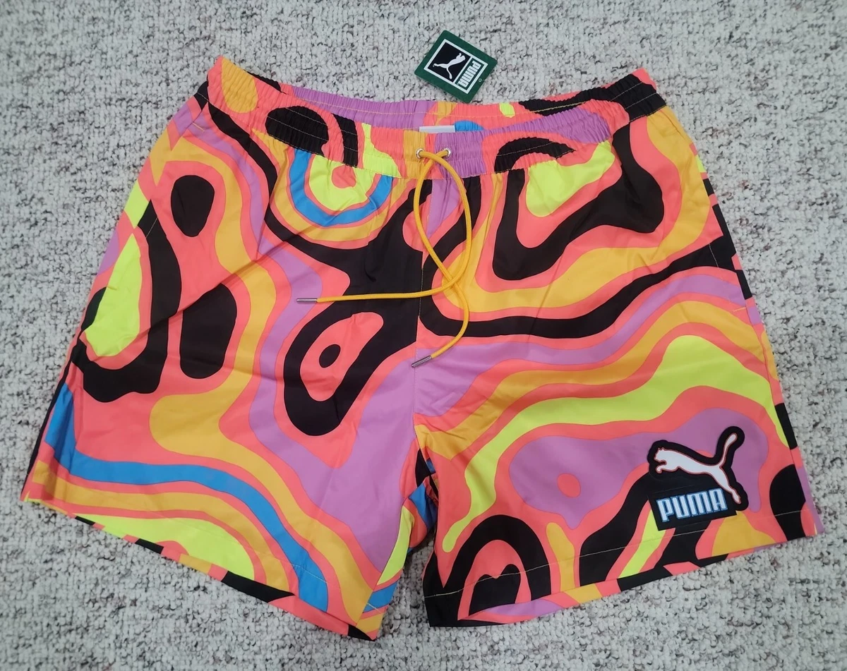 Mens puma on sale swim shorts