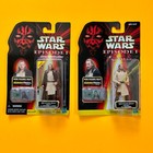 Star Wars - Episode 1 (Ep1) Qui-Gon Jinn, Jedi Duel & Naboo Action Figures 1999