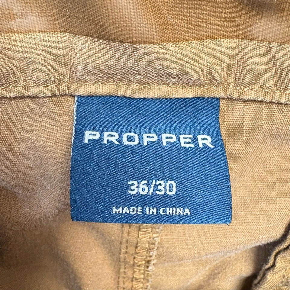 Propper Pants Men 36 x 30 Beige Tactical Cargo Utility Work Hiking Outdoor Khaki - Image 2 of 4