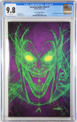 AMAZING SPIDER-MAN #1 (GLEASON GREEN GOBLIN VIRGIN VARIANT) ~ CGC 9.8 NM/M