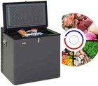 Smeta 3 Way 2.4 cu ft 12V/110V/Gas Chest Freezer Caravan With Adjustable Shelves