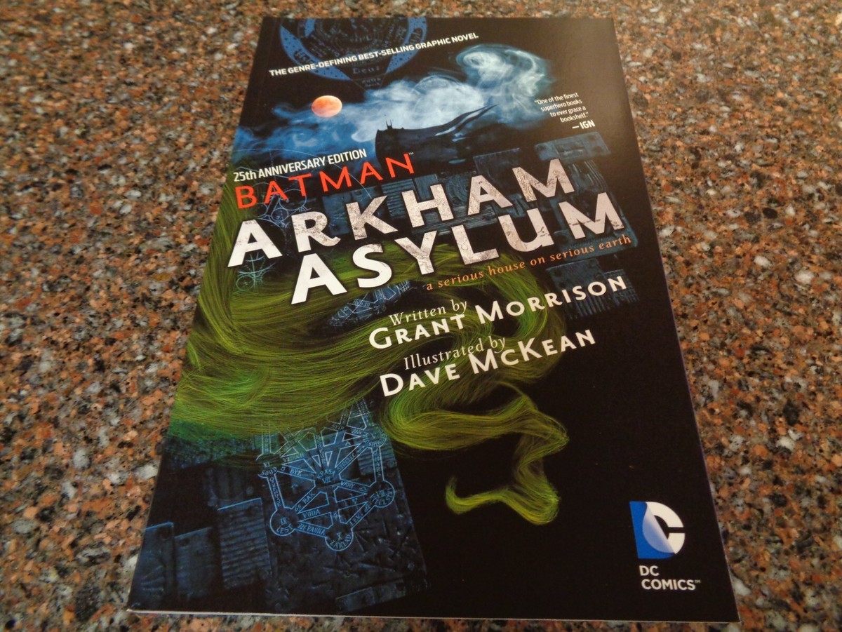 Batman: Arkham Asylum 25th Anniversary (Hardcover, Sealed) Brand 