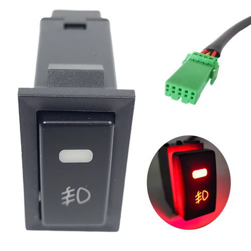 For 2005-2008 Prius Toyota Fog Light Red Push Button On/Off Switch Plug ...