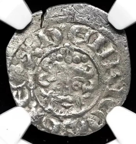 King Henry III 1216-1272 AD, Silver Penny, 1247 ENGLAND UK London S-1356C NGC VF