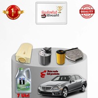 Set Service 4 Filter Und ÖL Mercedes E Klasse 300 CDI W212 150KW 204CV 2011->