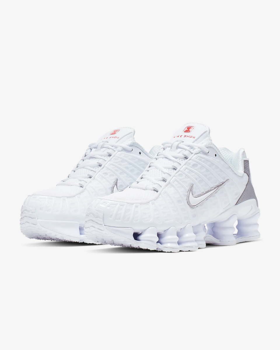★正品★【NIKE】Shox TL White llic Silver ★送料関税込★ Size 12 - Nike Shox TL 2019 White Silver W for sale online