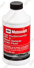 Motorcraft - High Performance DOT 3 Brake Fluid 12 oz  fits Ford Lincoln Mercury