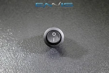 ROUND ON OFF ROCKER SWITCH MINI TOGGLE 12V 16 AMP 3/4 MOUNT HOLE 16A EC-1213