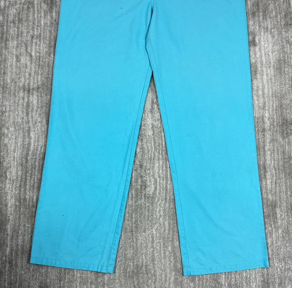 Medgear Scrub Pants Adult Small Blue Drawstring No Elastic - Image 3 of 4
