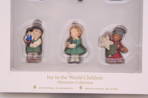 Hallmark Miniature Ornaments Joy To The World Children - Set Of 6 2007 Boxed - Picture 4 of 11