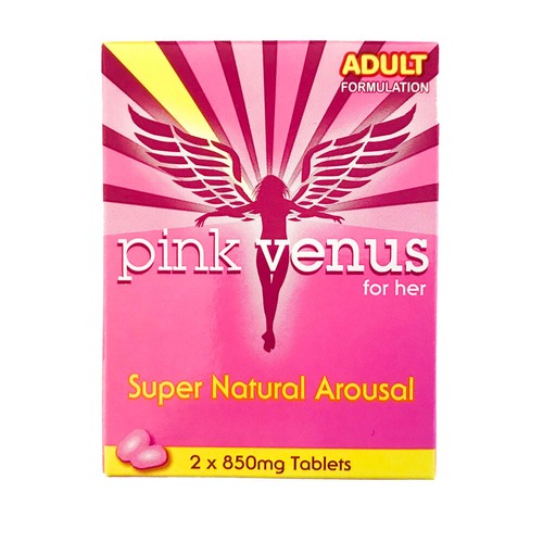 Pink Venus Super Natural Wellness Supplement 2 Tablets eBay