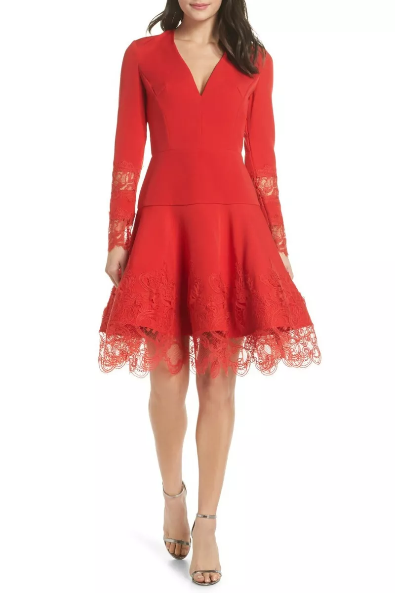 BRONX AND BANCO Antonia Fit Flare Dress Size S
