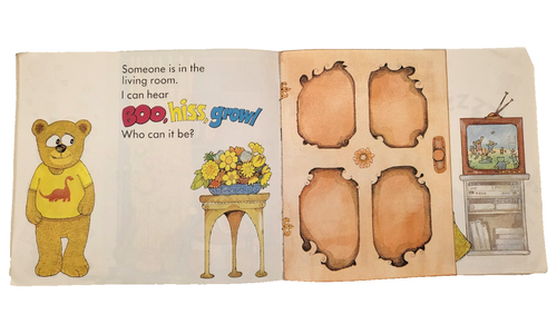 Who’s Behind The Door? At My House Michael Salmon 1994 Family Library Book Vtg - Picture 8 of 9