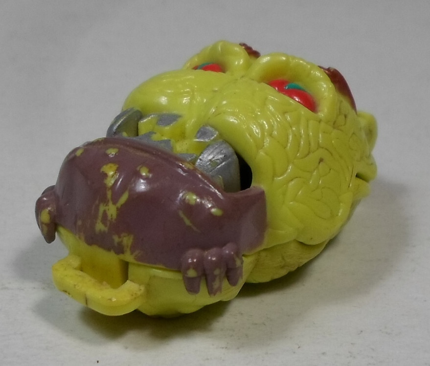 MIGHTY MAX VTG 1993 SHRUNKEN HEADS SERIES 1 BRAIN FACE LOBOTIX