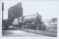 Vtg Rutland Railroad Vermont Locomotive RPPC Real Photo Postcard #4057