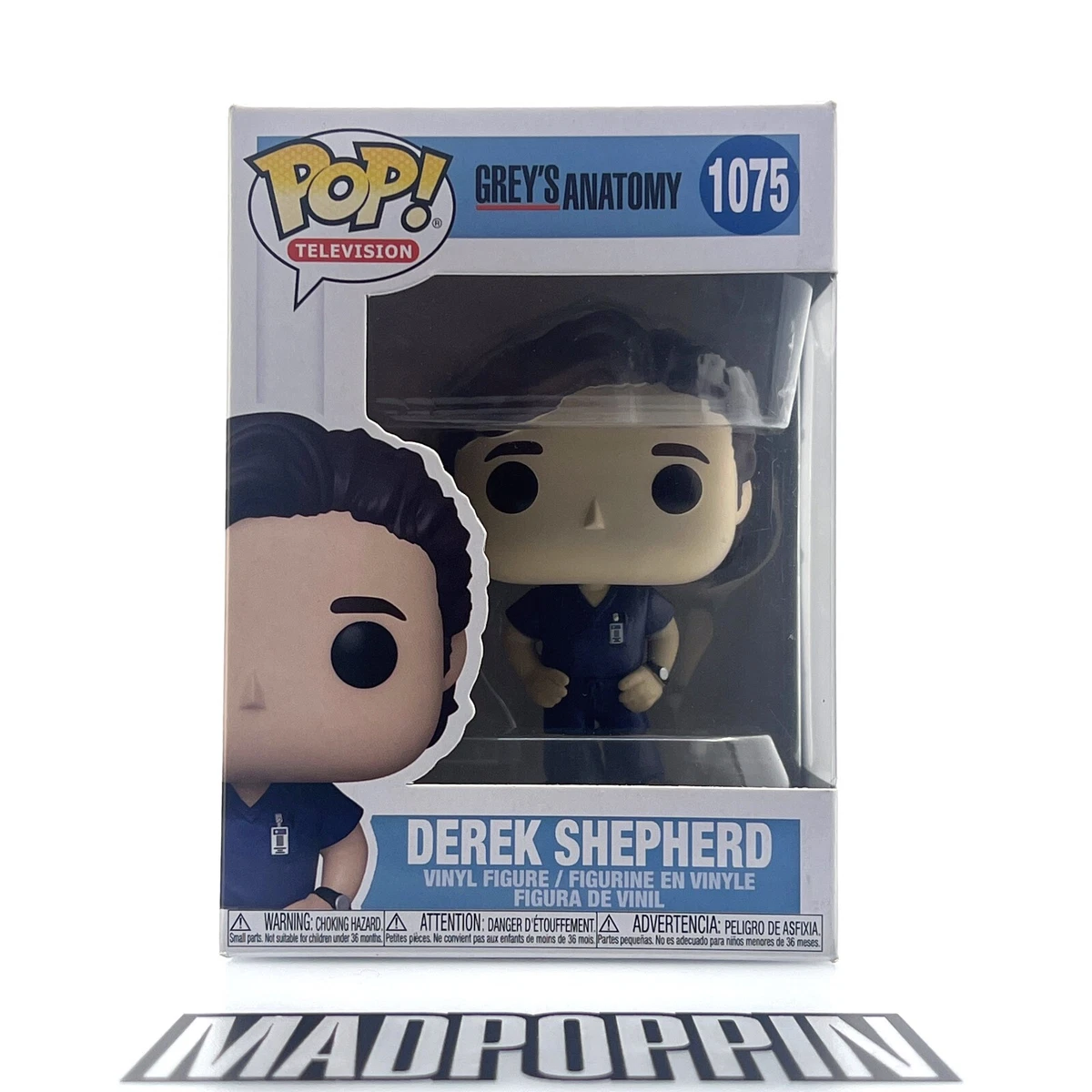  Funko Pop! TV: Grey's Anatomy - Derek Shepherd : Toys