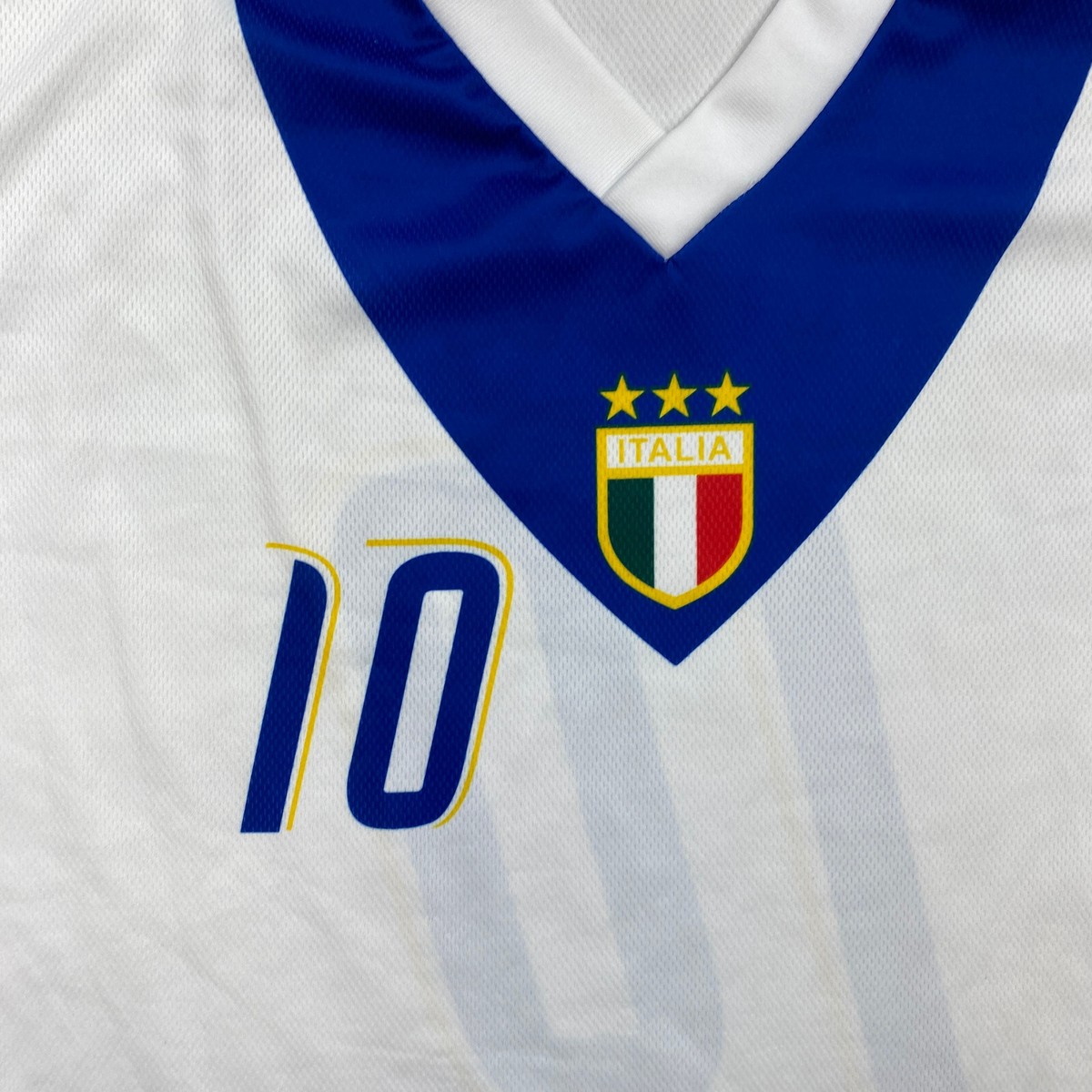 激レア NIKE サッカーイタリア代表 10 TOTTI ユニフォーム Tシャツ