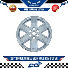 New 20 Single Wheel Skin Full Rim Cover Hub Cap For 2011-2017 Gmc Acadia
