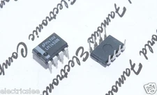 4pcs - NATIONAL SEMICONDUCTOR LM1458N DIP-8 IC - Dual Operational Amplifier NS