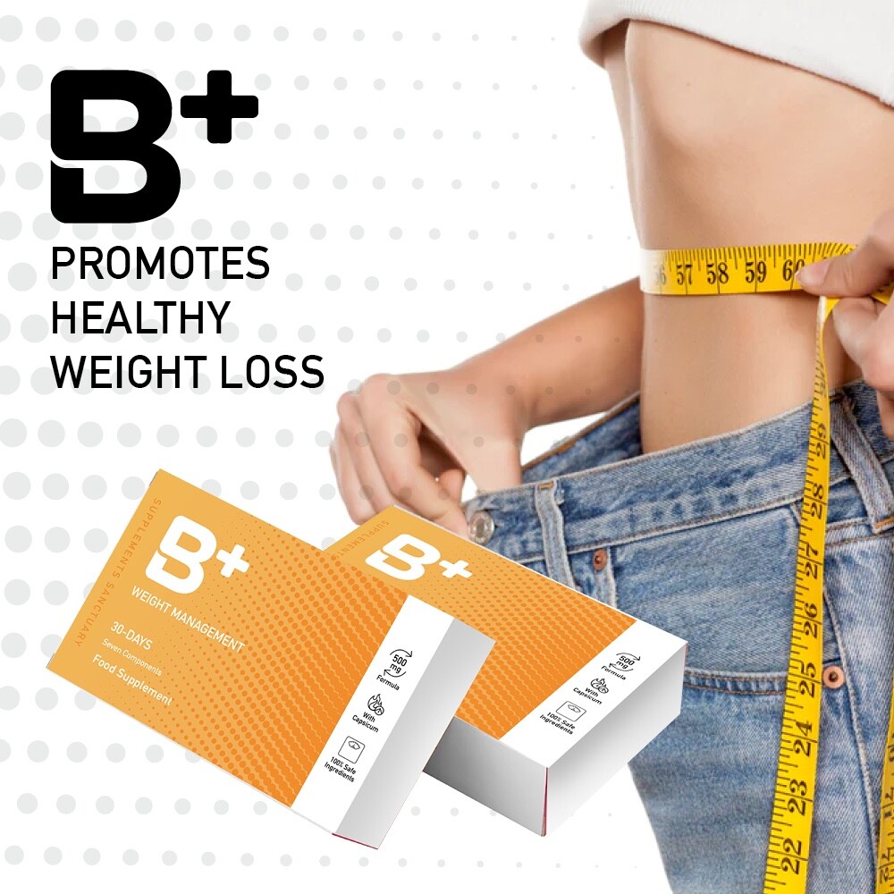 B+ Weight Managment 30 Capsules, 30 Days Supply