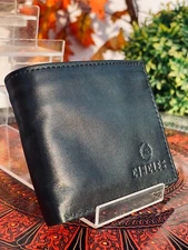 Full Grain Premium Leather Men's Bi/Tri Fold Wallets Formal/Fashion/GIFT Bh-024