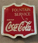 Collectible Vintage 1996 Drink Coca-Cola Lapel Pin Coke Fountain Service AS IS