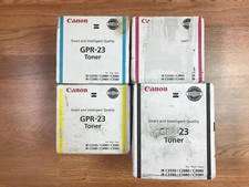 OEM Canon GPR-23 CMYK Toner Set For iR C2550 C2880 C3080 C3380 Same Day Shipping