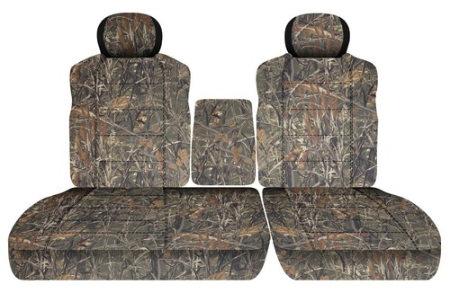 Seat covers Fits Toyota Tundra truck 99-04 40/60 Seat with Console Camouflage - Picture 17 of 18