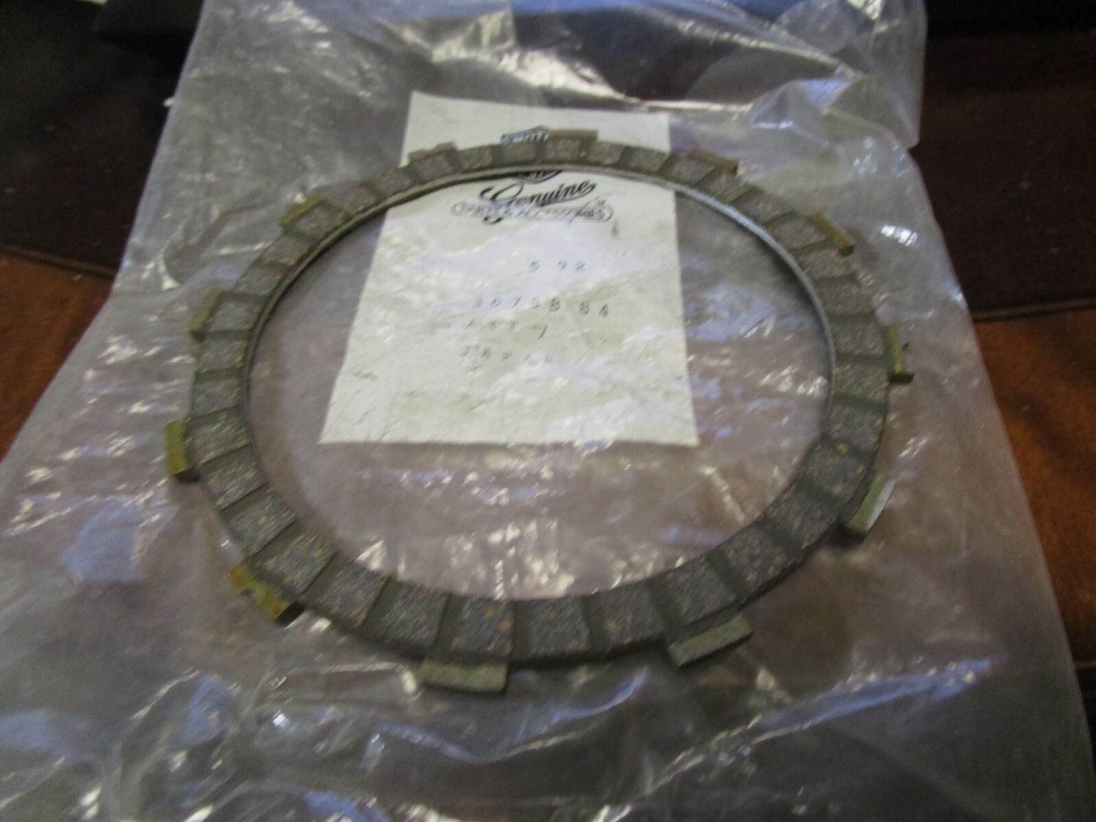 Harley Davidson OEM clutch plate new 36788-84