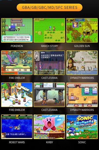 X7 8GB Handheld Spielkonsole MP4 7" Video Game Consoles - Picture 11 of 20