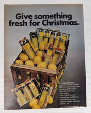 vintage 1971 Fresh Lemon Love Cosmetics Menly...