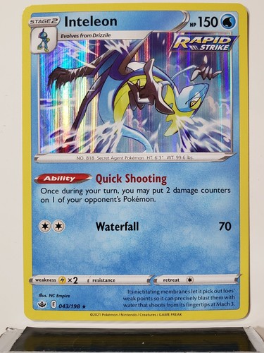 Chilling Reign Pokemon Card /198 NM / M -Buy2Get1Free MIX&MATCH SETS $2 Shipping - Picture 40 of 136