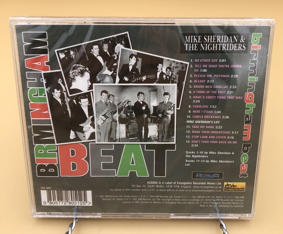MIKE SHERIDAN & THE NIGHTRIDERS - CD - Import - SEALED/NEW
