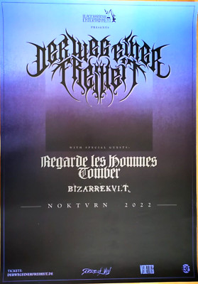 DER WEG EINER FREIHEIT 2022 TOUR - orig. Concert Poster - Plakat - Din A1 xx