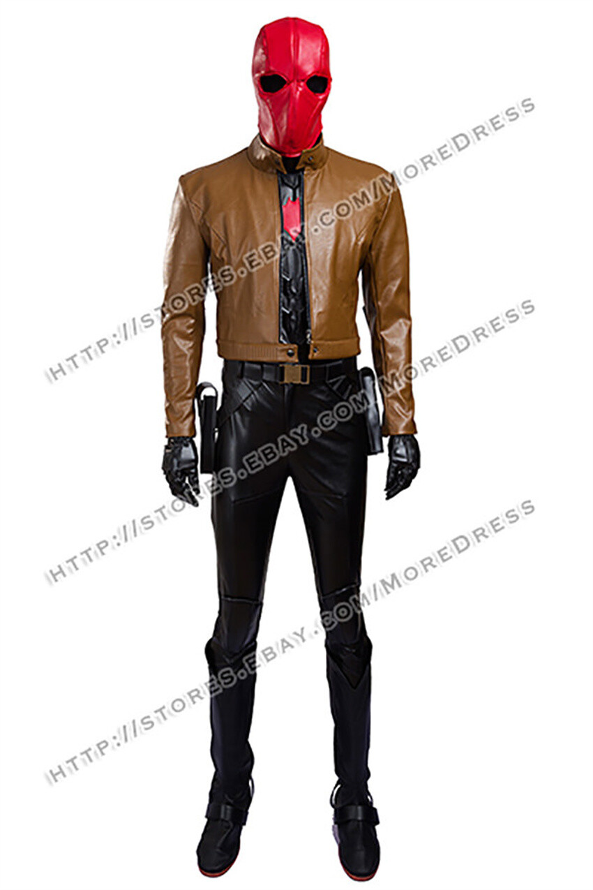 Red Hood Jason Todd Titans Season 3 Cosplay Costume Adult Men S Deluxe Full Set Ebay
