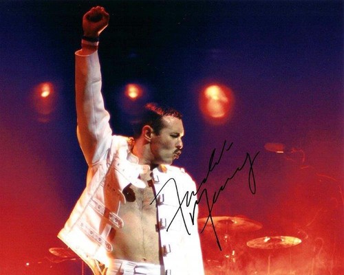 QUEEN - Freddie Mercury - Print Signed Photo