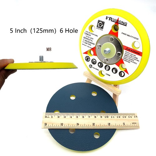 25-150 mm Leder Oberfläche Stützteller Schleif Polierscheibe für Bohraufsatz - Bild 26 von 27