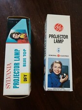 Lot Of Two: DFY 120V 1000W Projector Lamp Bulb GE Black Top/Sylvania Blue Top