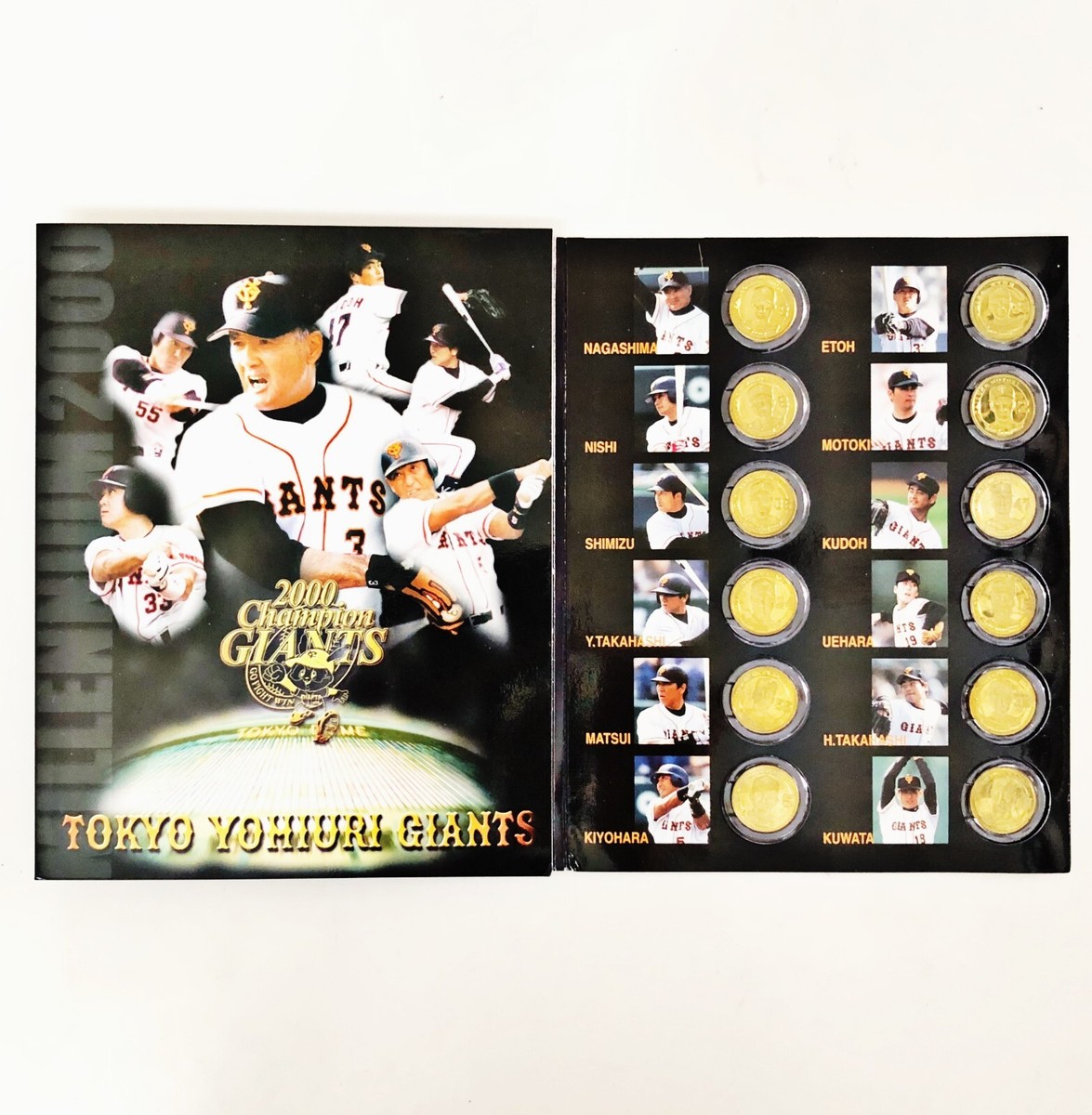 Champion 2000 Tokyo Yomiuri Giants Book of Memorial Coin