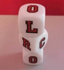 DELUXE DICE, Oversize Jumbo, Easy Read, Low Bounce, for dice throwing game