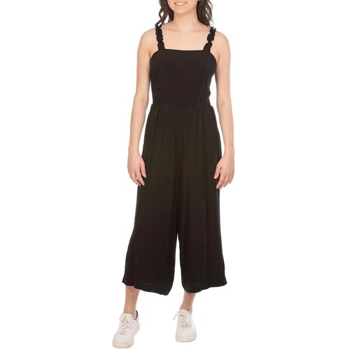 GL by Gibsonlook Ladies Get Away Romper Black 100% Rayon Size S, M, XXL NWT - Foto 1 di 3