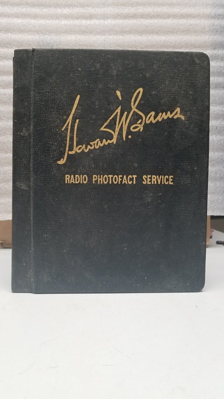 Howard Sam's Radio Photofact Service 7/47-12-47 complete