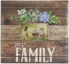MBI Expressions Post Bound Album W/Window 12"x12"-My Family Pack of 1