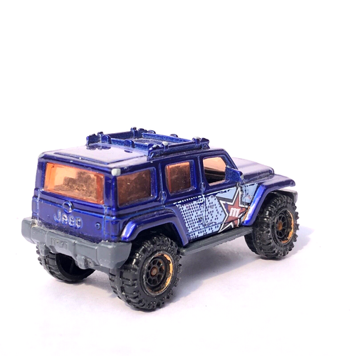 2013 Matchbox Explorers Jeep Rescue Concept Metalflake Blue 1:70 Diecast Cars - Picture 3 of 6
