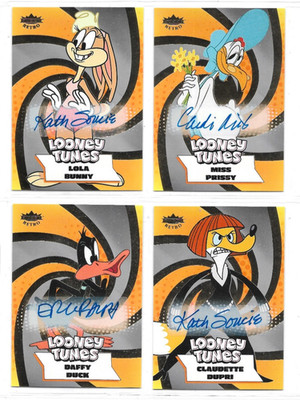 2024 Fleer Retro Looney Tunes Autogrammkarten Auswahl NM Upper Deck