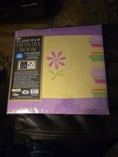Pioneer E-Z Load Scrapbook 12x12 Memory Photo Bk 20 Top Load Flowers Free Ship